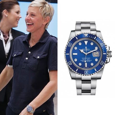 Ellen and Portia True Love — ellenandportiaonly: Ellen wearing a Rolex ...