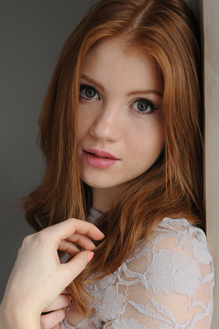 Group babe redhead young