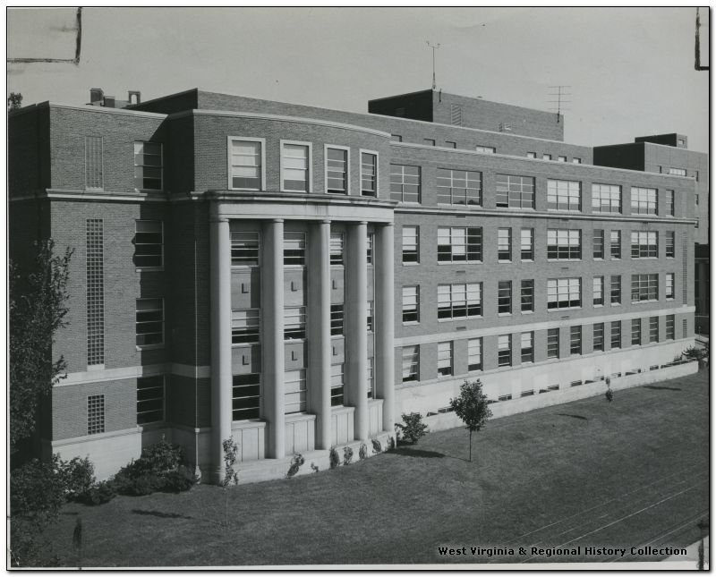 West Virginia University History — Physics Building, Hodges Hall, West ...