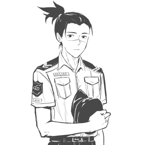 annciel7:I just wanted to draw them in police uniform. SWAT...