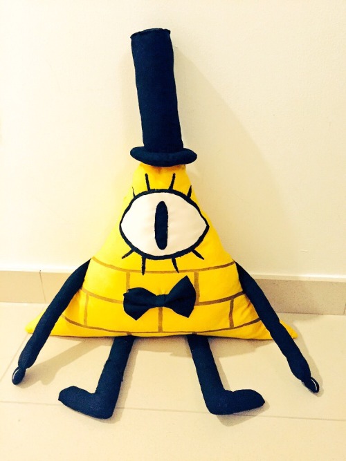 angry bill cipher plush