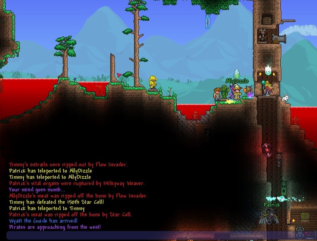 There are some who call him terraria достижение