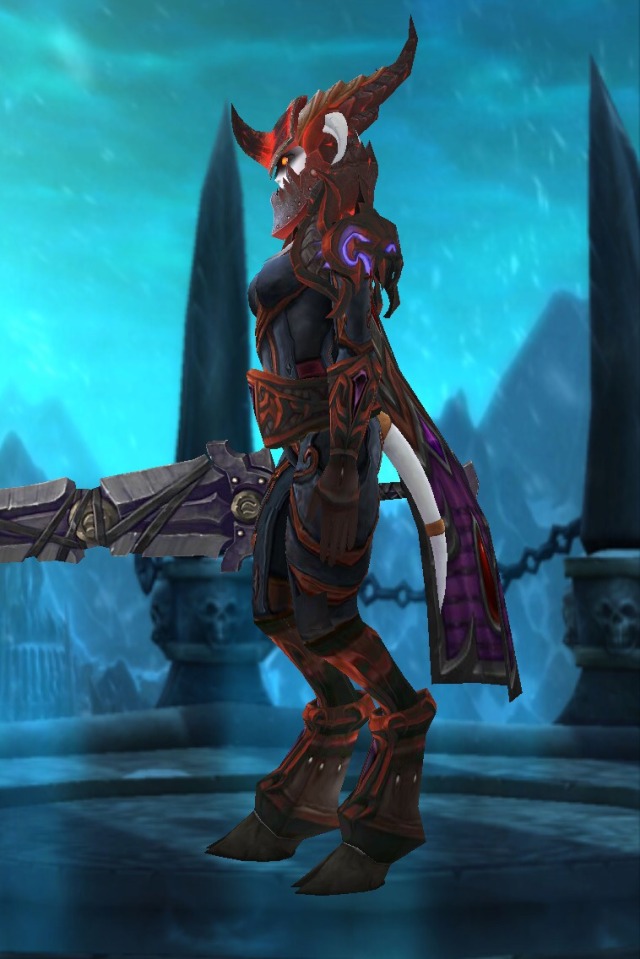 Oh My Mog! ~ Warcraft Transmogs - Blood death knight Head: Jaw of ...