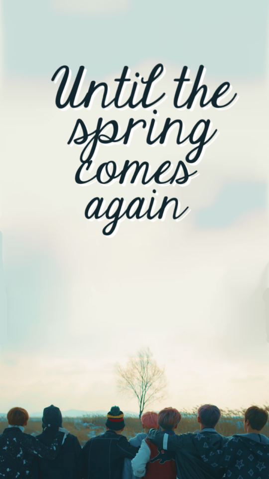 BTS #12 “Spring Day” Lyrics wallpapers Do not...