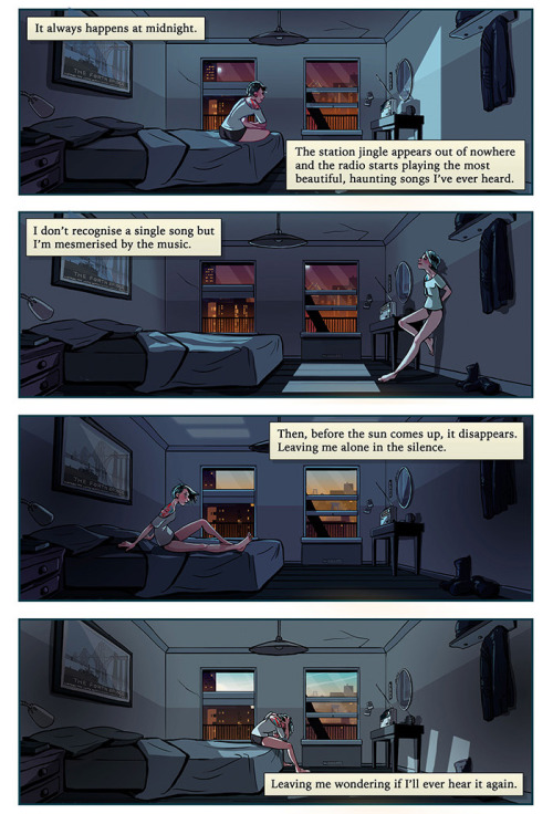 elcomics:Midnight Radio. Written by Ehud Lavski. Art by Yael...