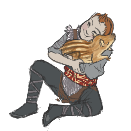 meltdraw:Atreus is such a precious boy. ಥ_ಥ