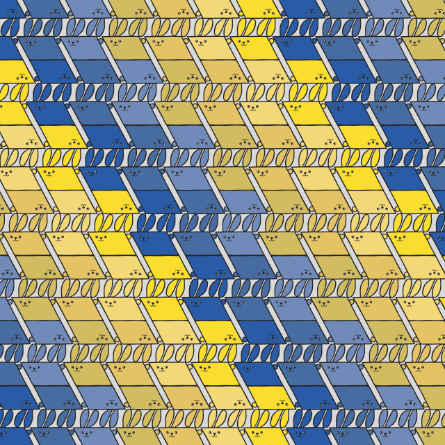 Tessellation Patterns - Parallelograms - 2 | GeoBunnies
