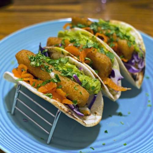 lifejoyaddict:Loaded Fish Tacos [OC]