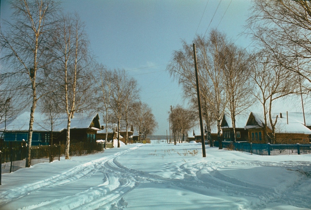 Selischi village in Tver region, Russia (1988)