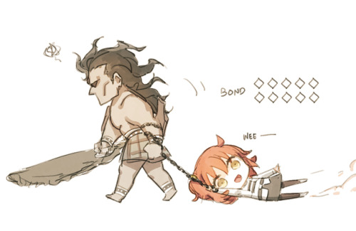 biblyoteka:FGO Heracles log: a bunch of random doodles +...