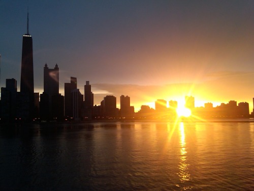 chicago skyline on Tumblr