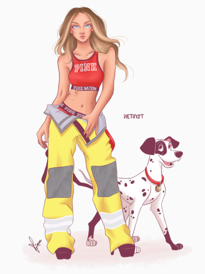 Custom Firefighter Tumblr