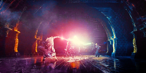 Image result for harry potter and the order of the phoenix voldemort vs dumbledore