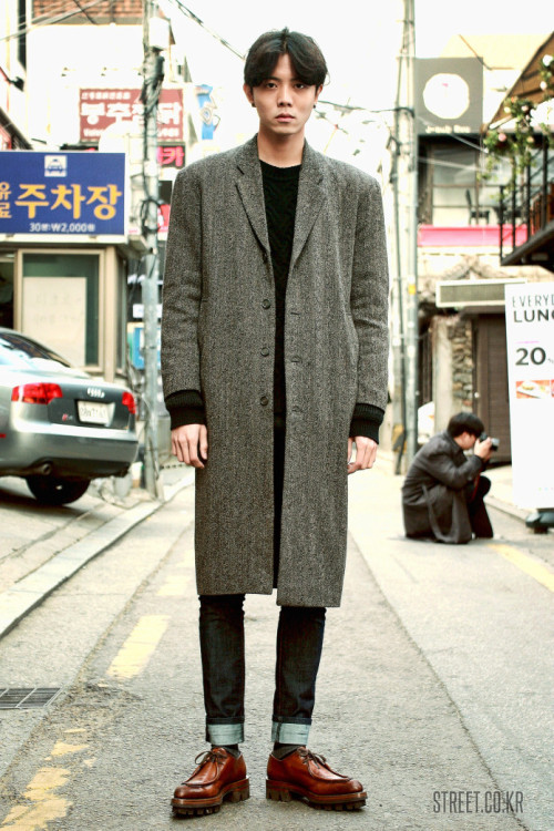 - koreanmalemodels: Joo Woojae for streetfashion...
