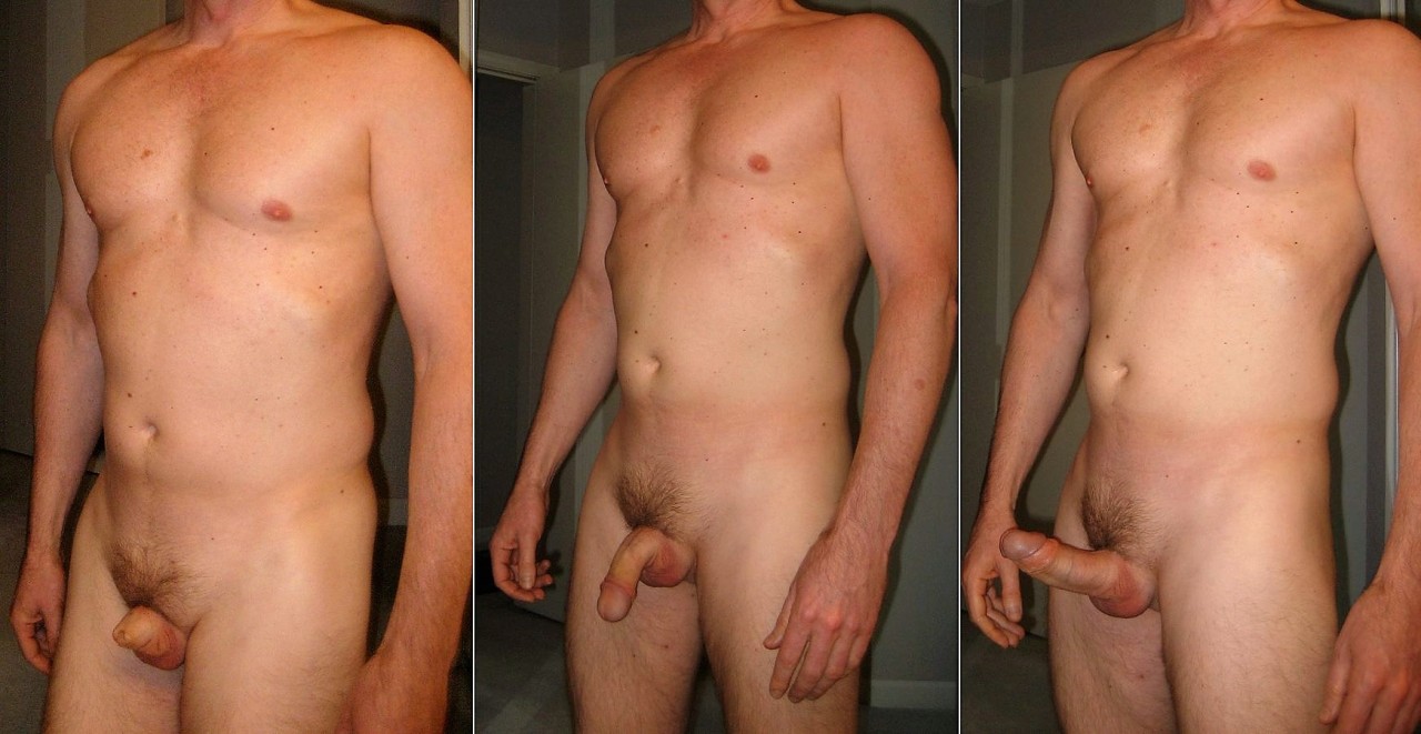Average dick naked