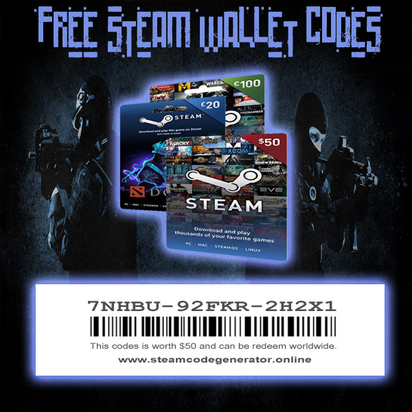 free steam gift card code generator no survey no download