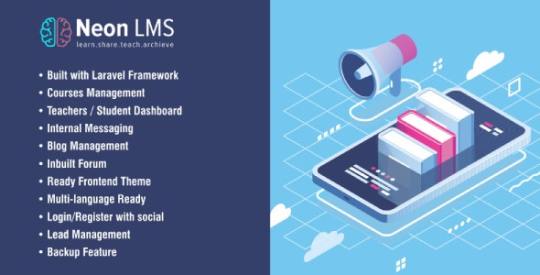 NeonLMS v2.1.8 – Learning Management System PHP Laravel Script Nulled