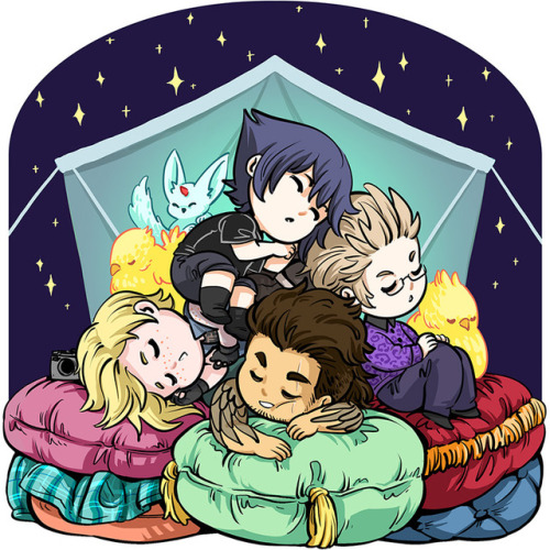 New FFXV pillows available for pre-order on Etsy and Storenvy....