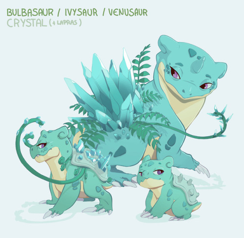 alyzian:If Bulbasaur had a Lapras father… It would be sassy as...