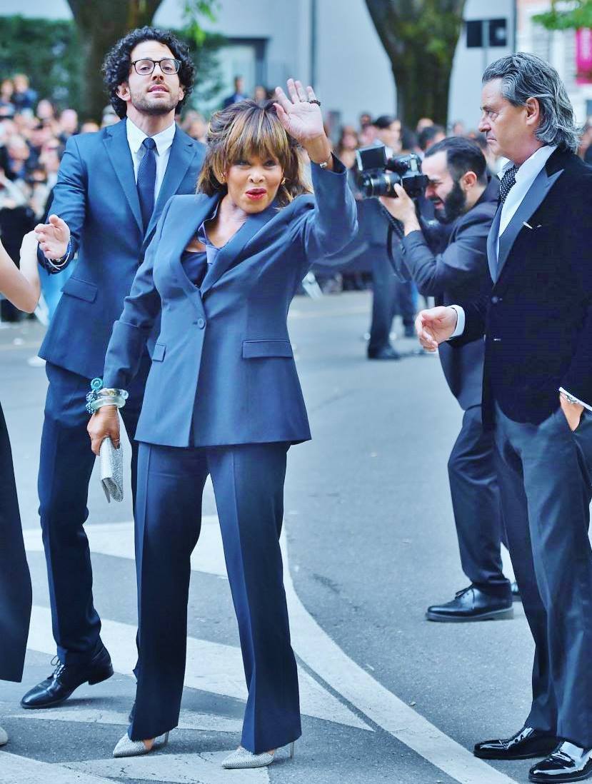 Tina Turner Blog Tina Turner And Her Husband Erwin Bach Attended
