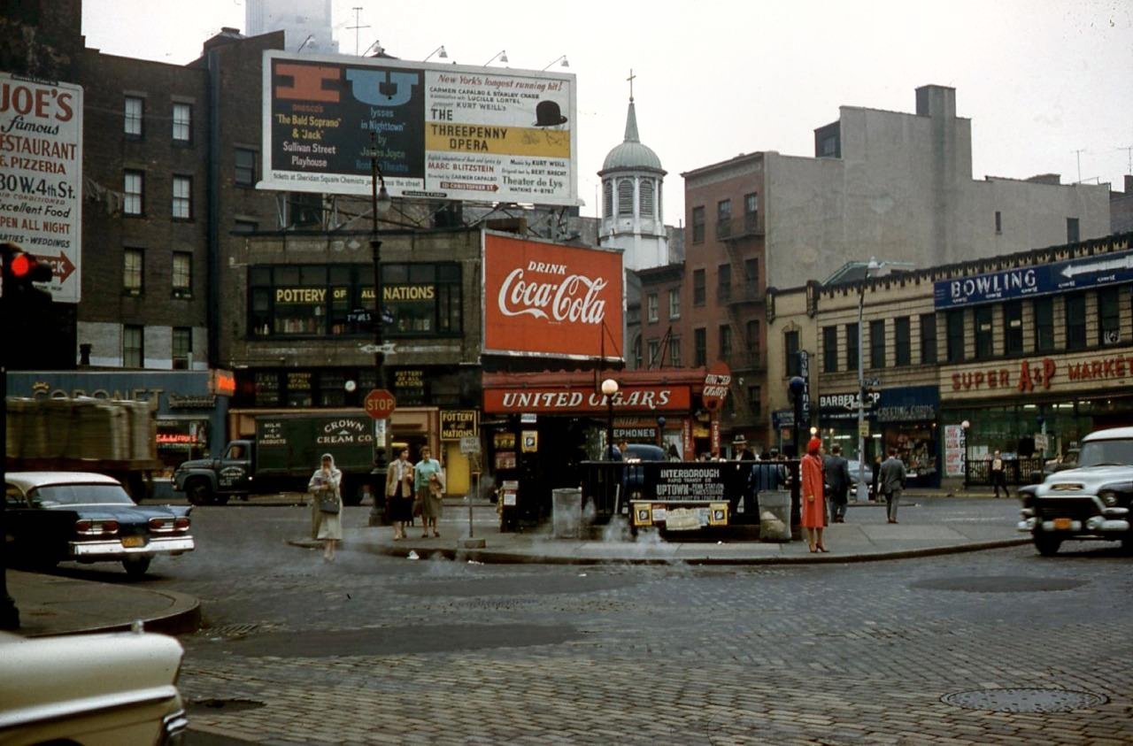 Everyday Life In The Past , New York City, 1958.