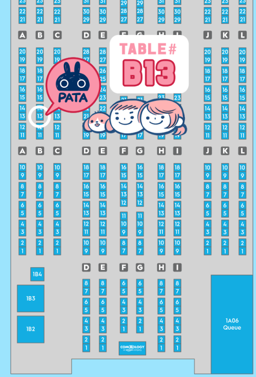 Hi! I’m at New York Comic Con this week!Artist Alley Table B13I...