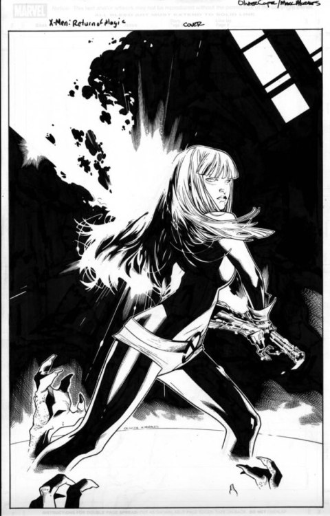 travisellisor:the cover toX-Men: Return of Magik (2008) #1 by...