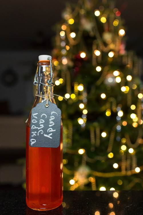 foodffs:This DIY Candy Cane Vodka makes a fabulous Christmas...