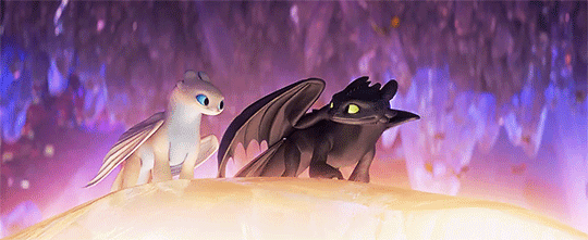 and so on and so forth — 1. Toothless and the Light Fury are ruling