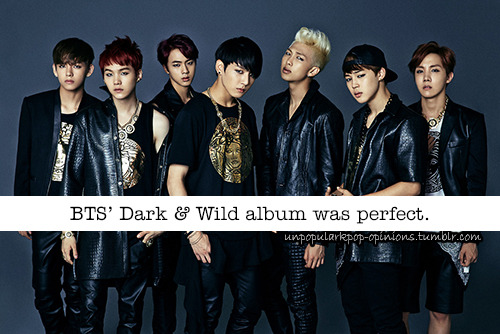 Bts Dark And Wild Korean Idol