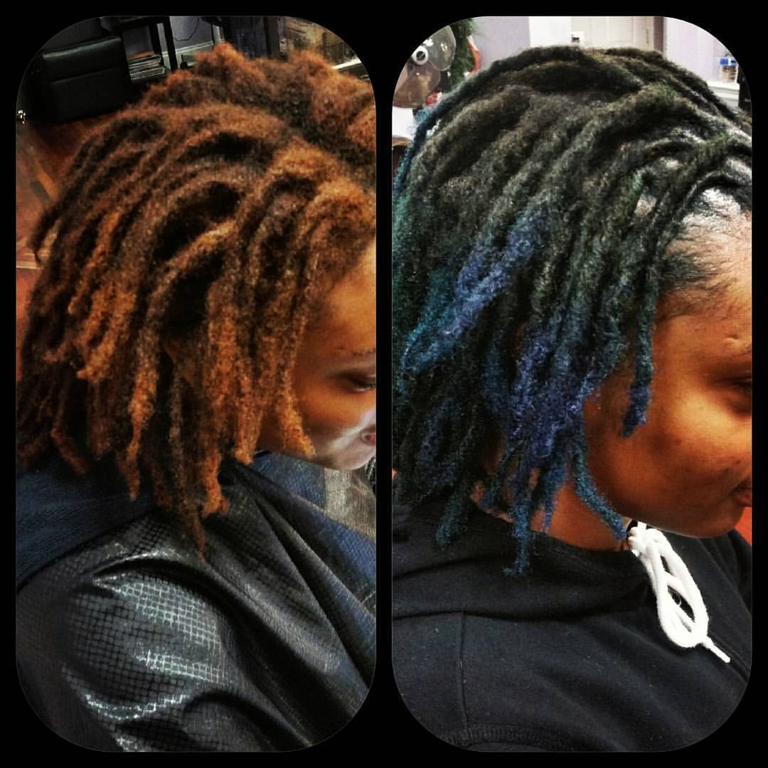 Natural Hair Health Wellness Hues Of Blue Color Anyone