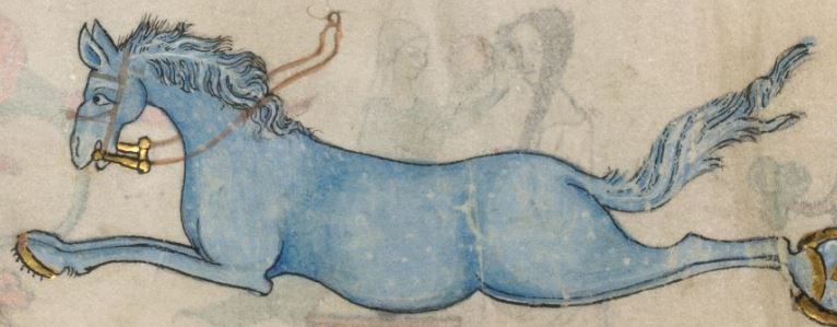 Detail from The Luttrell Psalter, British Library Add MS 42130 (medieval manuscript,1325-1340), f63v [source]