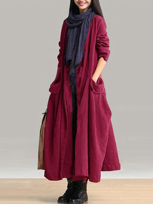 suda-fan:Hot selling Long Sleeve Maxi Coats For Women,click...