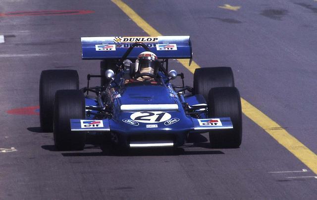 classic f1 photos : Jackie Stewart, March-Ford 701, 1970 Monaco GP,...