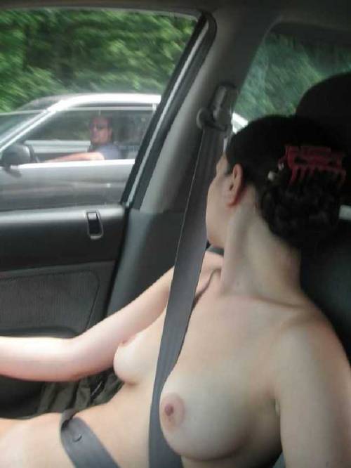 nudistgirlsc99:Let’s go for a Naked drive