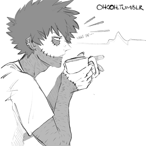 ohkoh:local man just wants to enjoy his fucking coffee