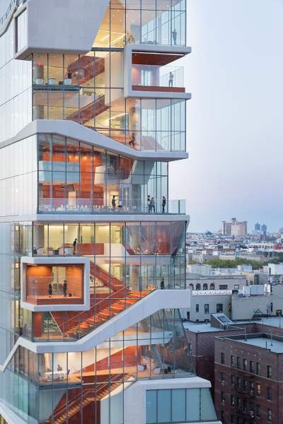 designismymuse:<br /><br />Vagelos Education Center Opens at Columbia University <br />Architects-  Diller Scofidio + Renfro Location- Columbia University, New York, New YorkImages- Iwan BaanSource- designboom<br />*for design inspiration, follow @designismymuse<br />