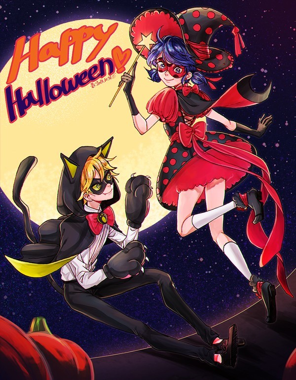 Miraculous Yoyo Tvhland Dessin Fanart Halloween