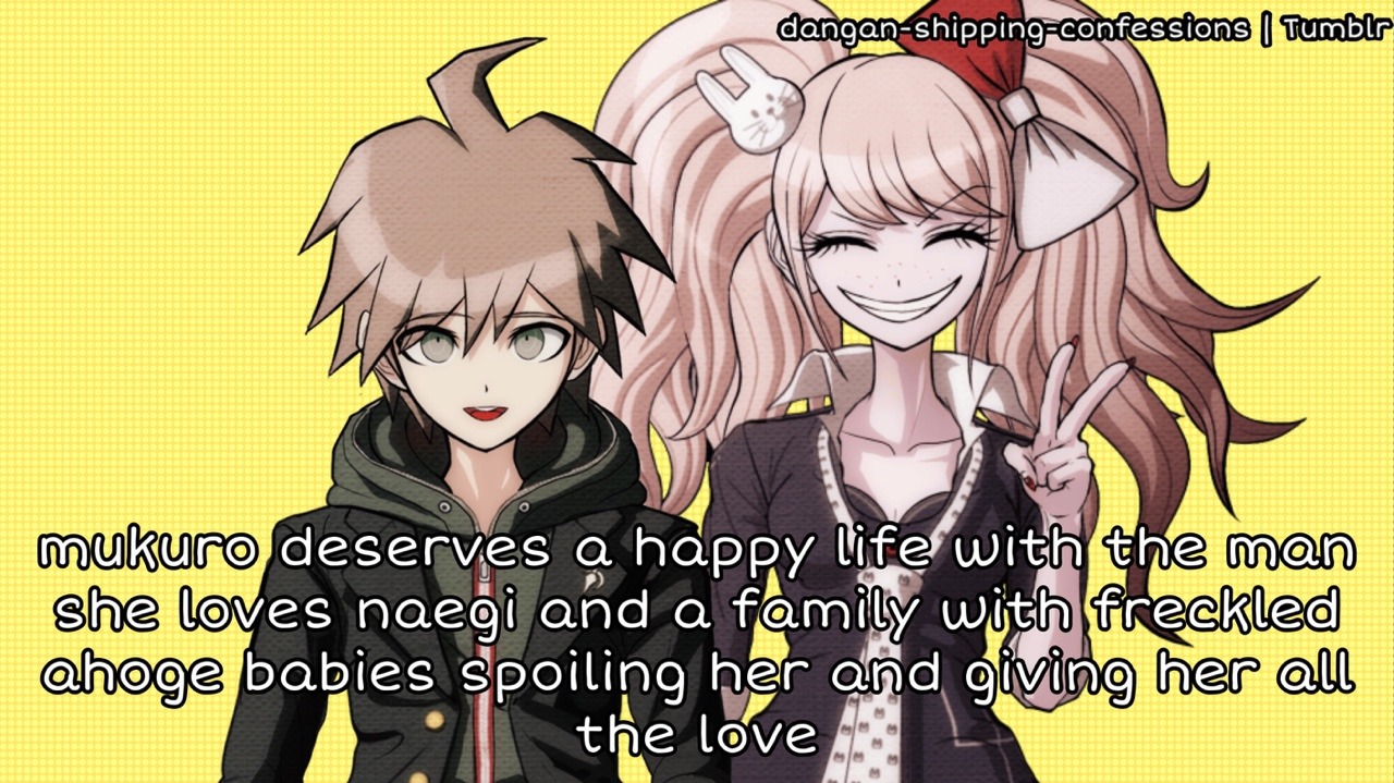 naegi x ikusaba | Tumblr