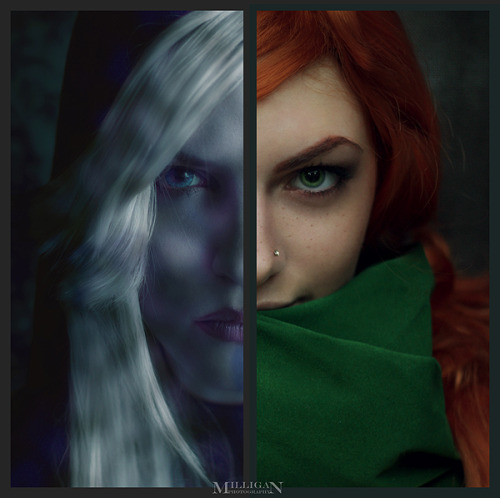 foxycosplaygirls:milligan-vick:Windrunner and Drow...