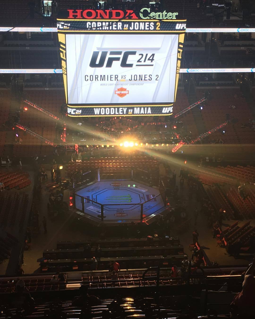 Honda center ufc