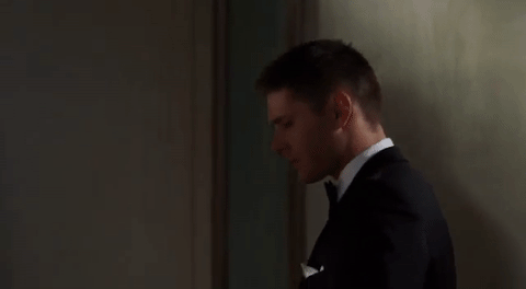 dean winchester deangif supernatural supernaturalgif deanwinchestergif suit love