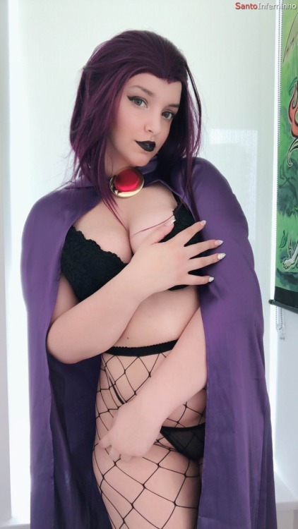 cosplayjapanesegirlsblog:Teen Titans - Raven [Tenleid] 1-5