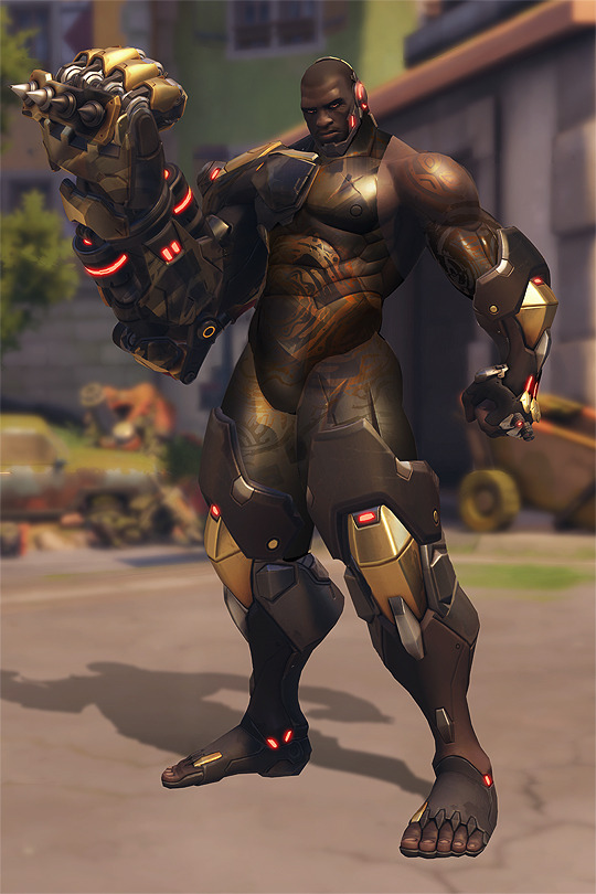 doomfist statue