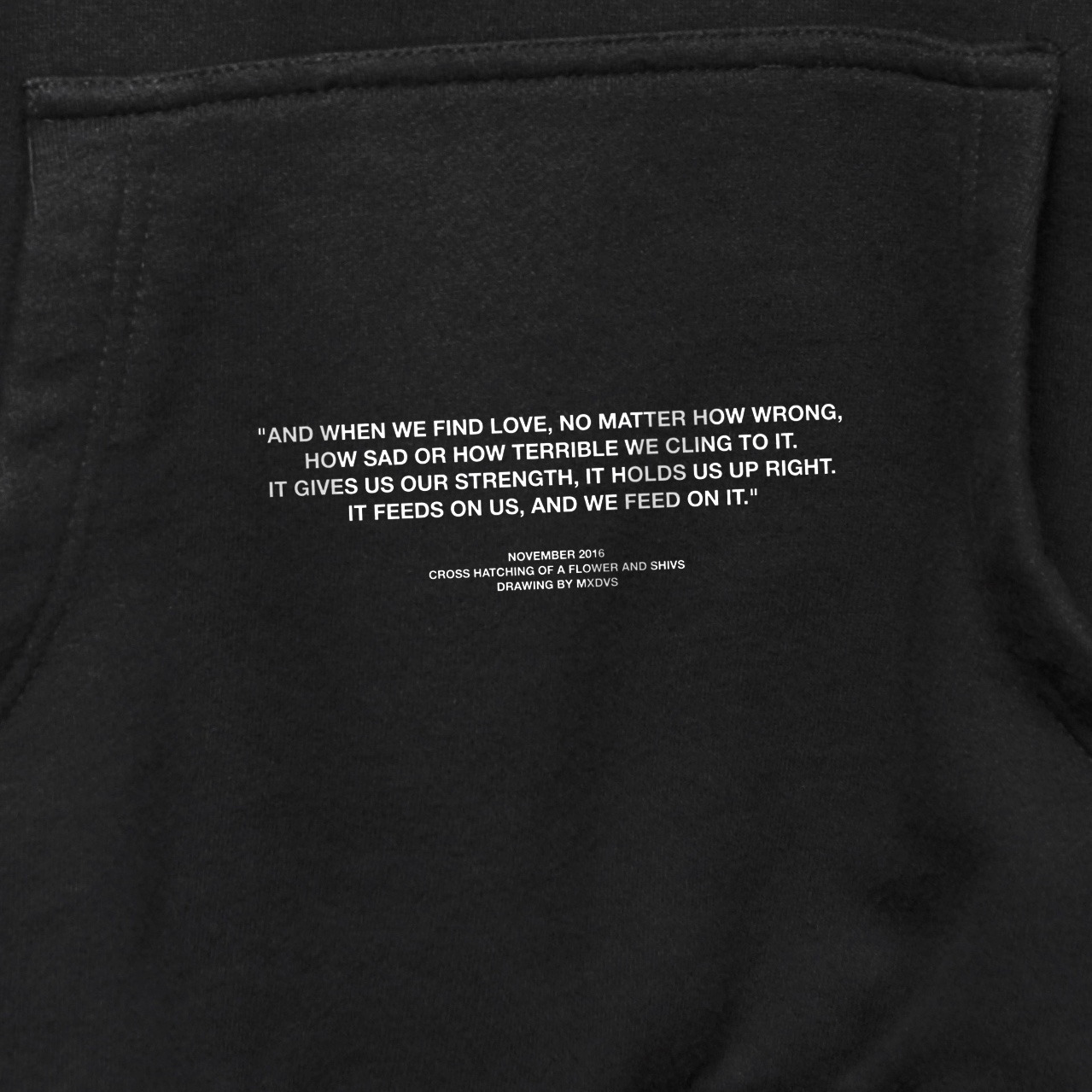 mxdvs lost lover hoodie