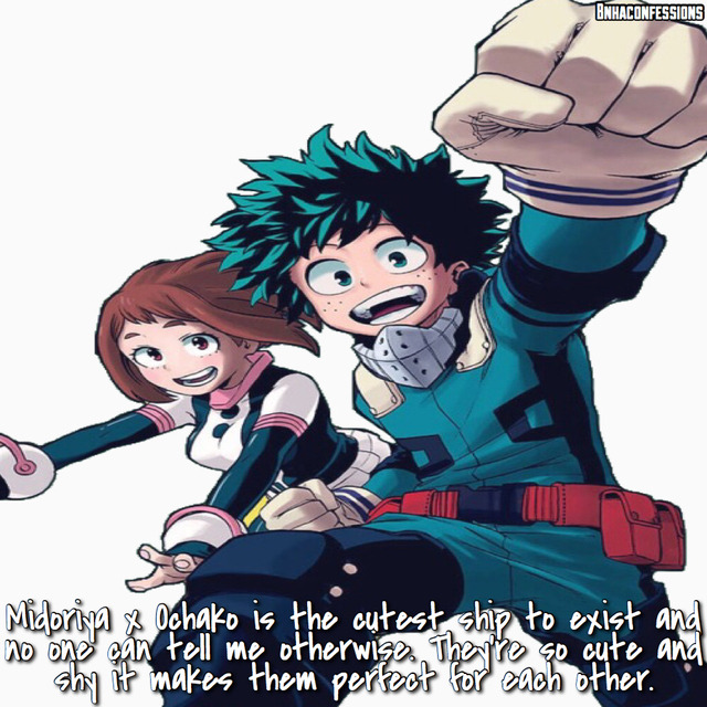 Confession Box {closed} — Midoriya X Ochako Is The Cutest