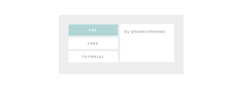 phoenixthemes:Tutorial: CSS tabs by...