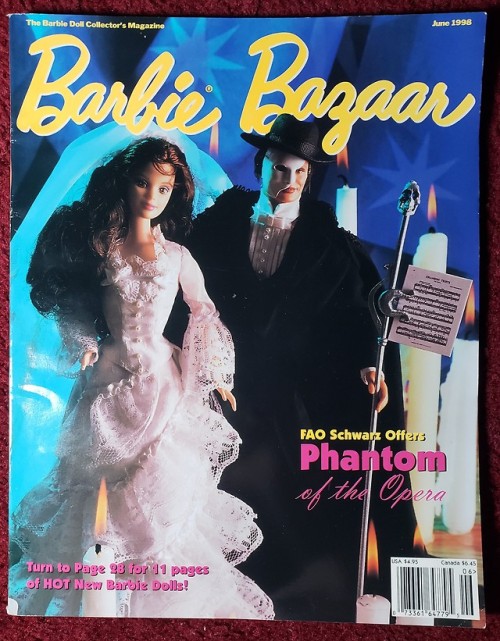 phantom of the opera barbie and ken doll set