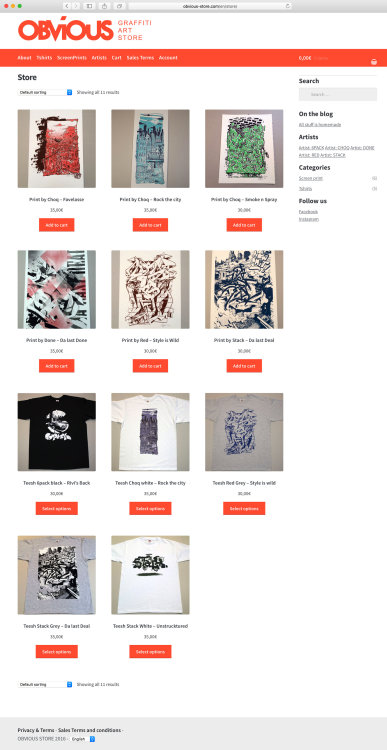 THE GRAFFITI ART STORE IS NOW OPEN, SHIPPING...