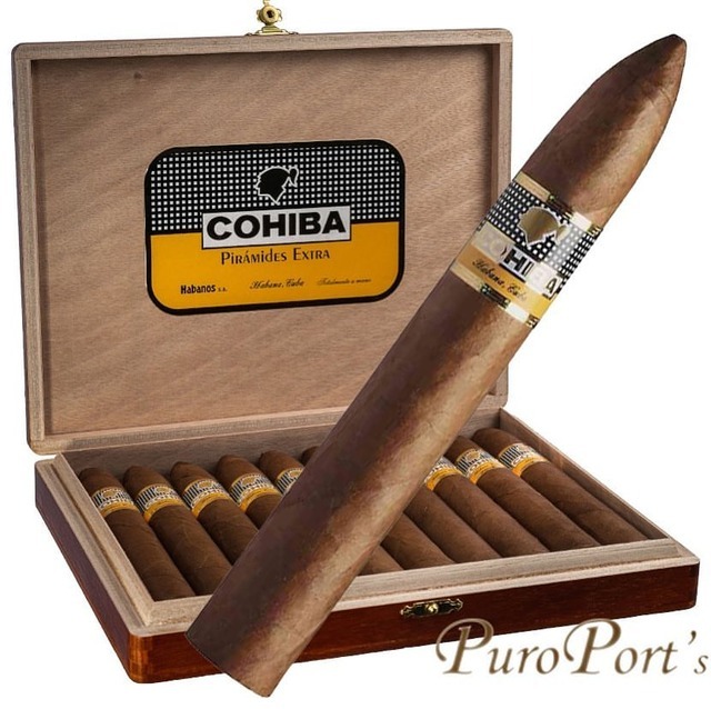 Cohiba Piramides Extra 25’s, Linea Clasica... - Www.puroports.com